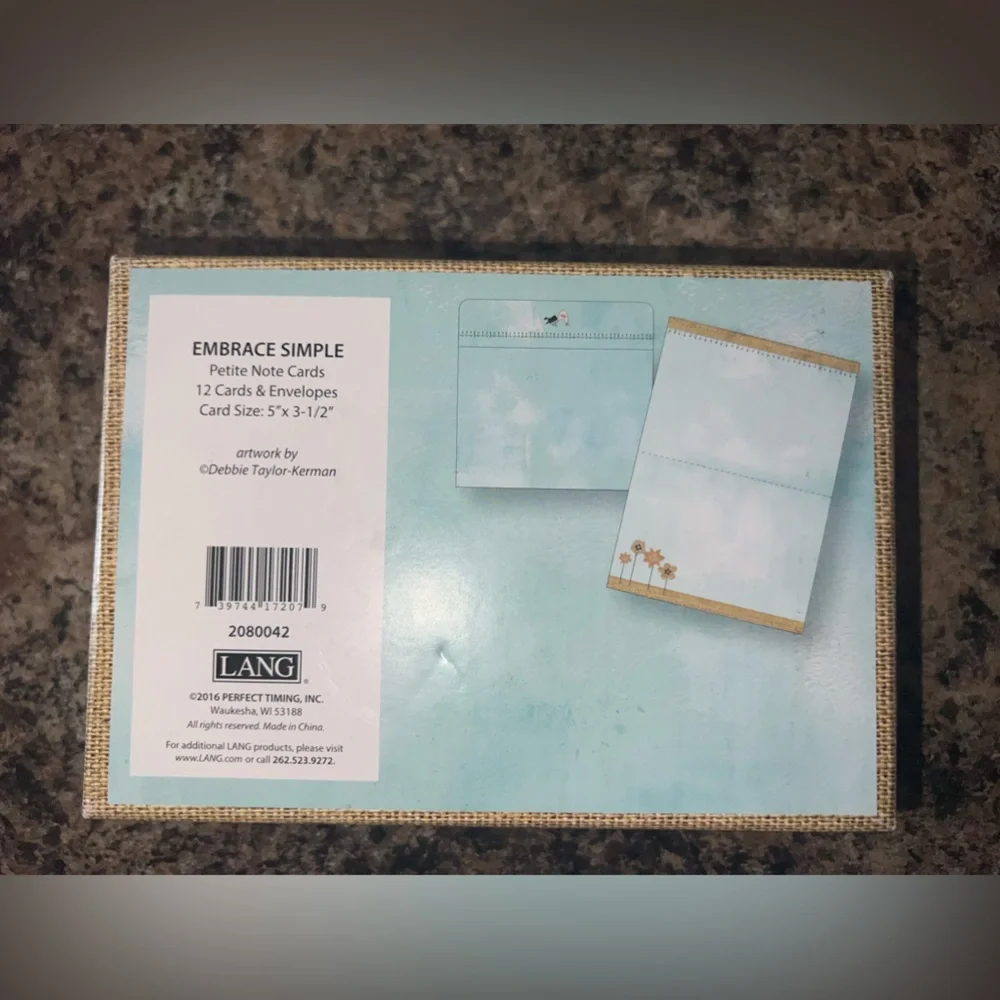 $1 NOTE CARDS . NEW. $1 WITH ANY $10 ORDER OR MORE
